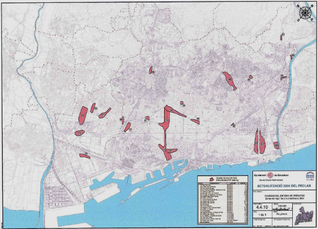 zones-major-risc-inundabilitat-bcn-2004